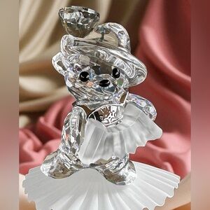 Swarovski Crystal Kris Bear Collection 2007 Fritz German Musician 884452 Retired